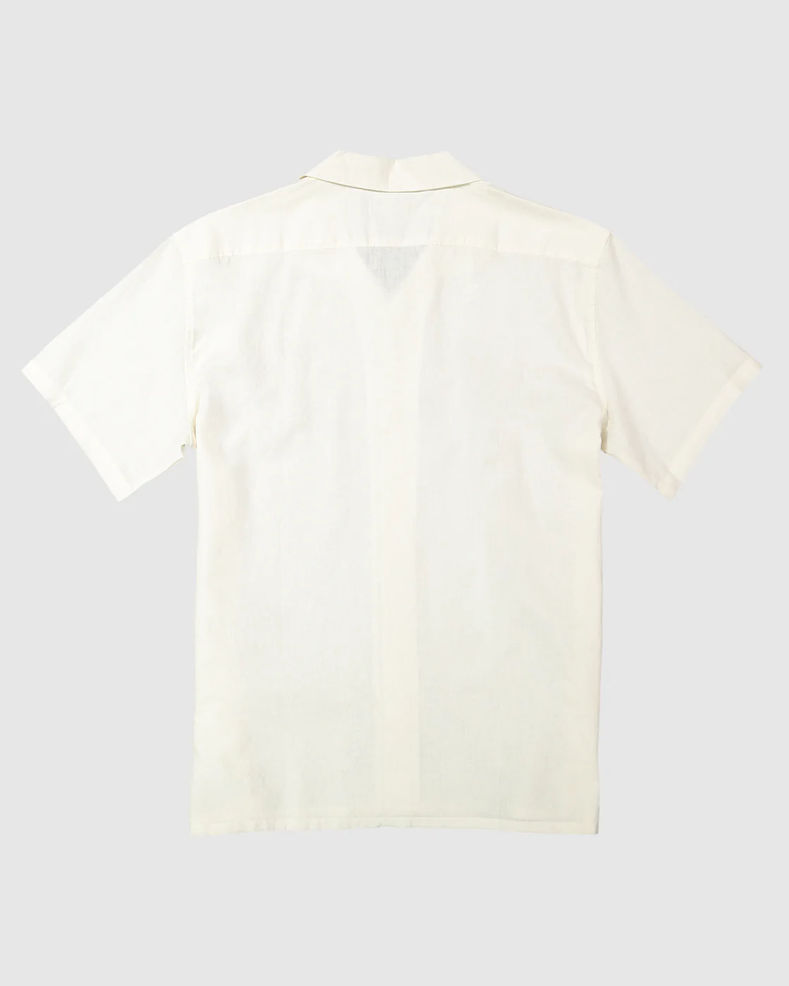 Billabong Pilpeled Tribe Hemp Vacay Short Sleeve Tops Traditional - White -Biliabong Outlet