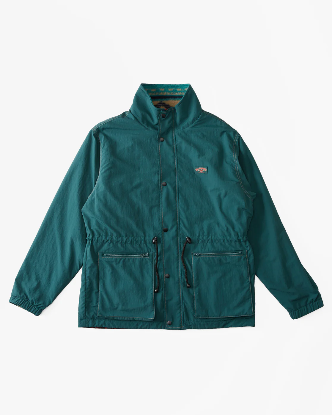 Billabong Gnaraloo Reversible Jacket - Deep Teal -Biliabong Outlet