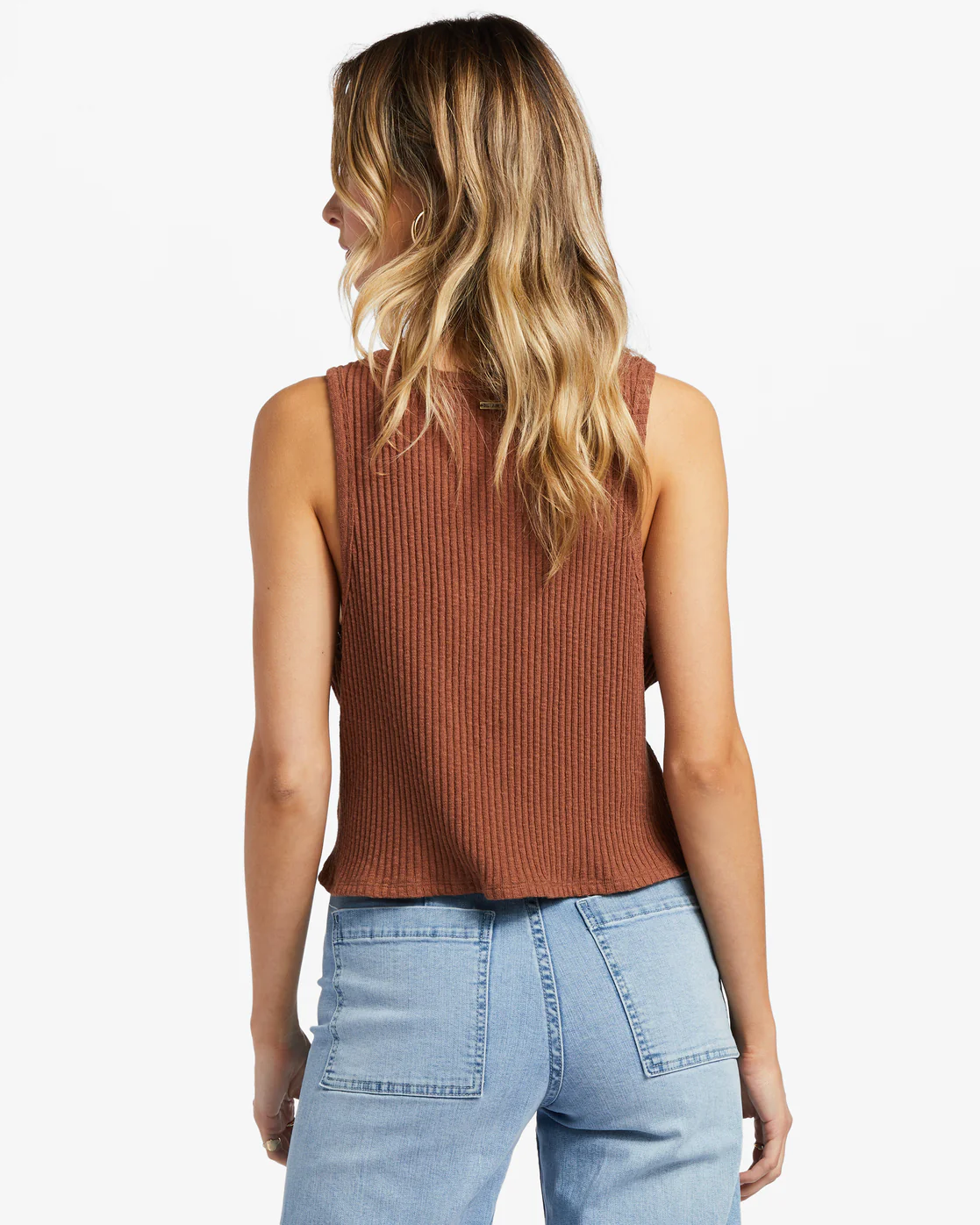 Billabong Keep Going Tank Top - Toasted Coconut -Biliabong Outlet