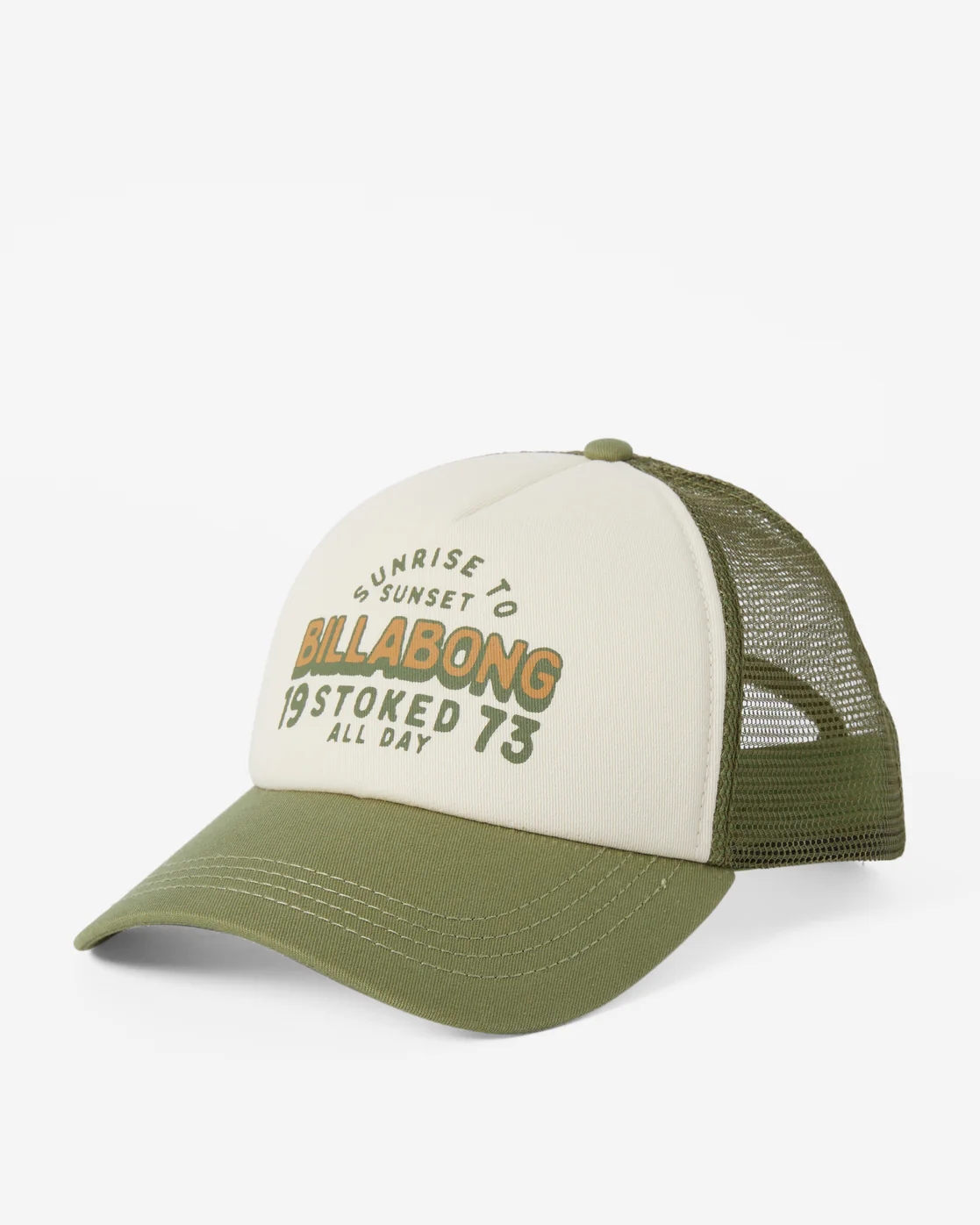 Billabong Aloha Forever Trucker Hat - Avocado -Biliabong Outlet