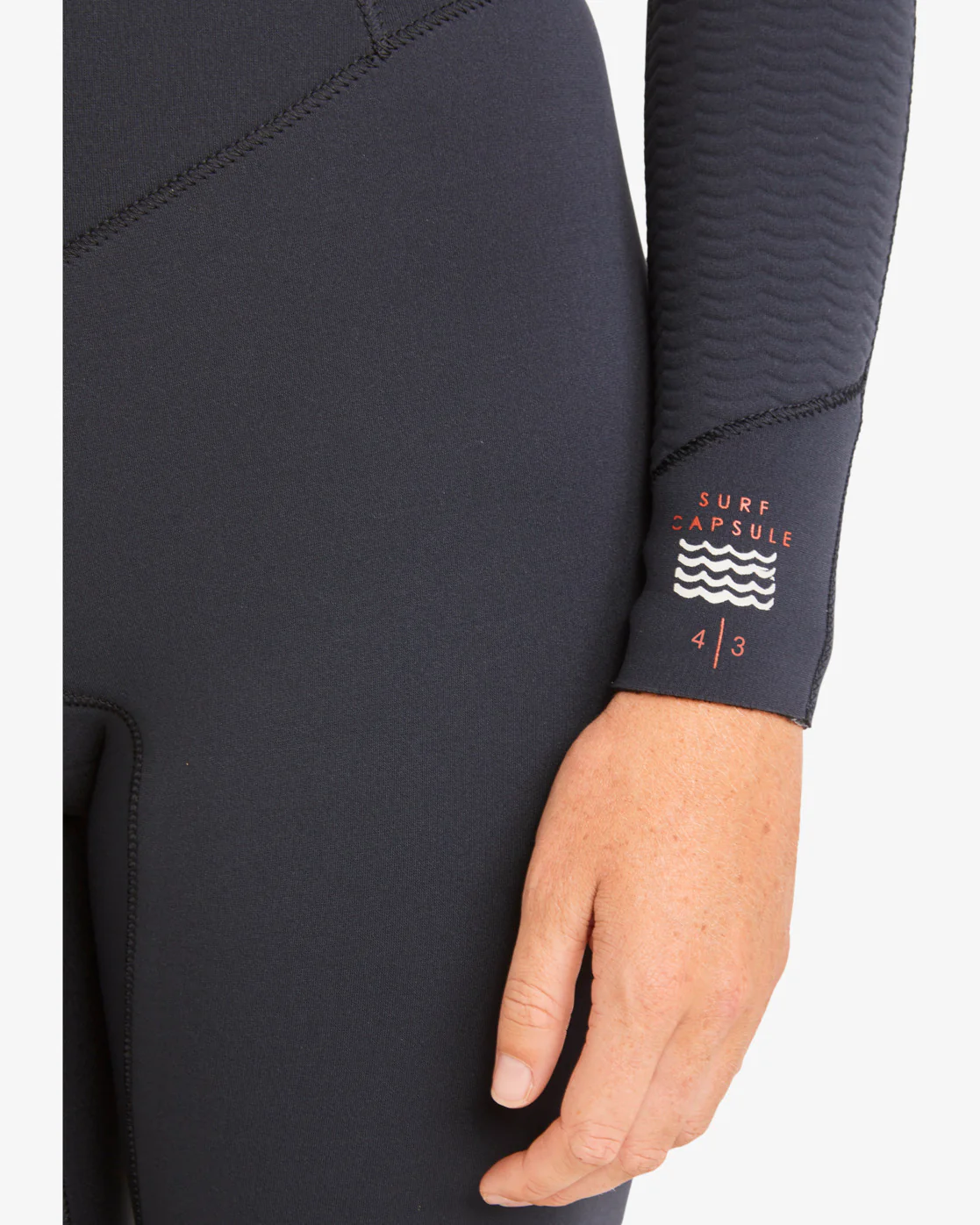 Billabong 4/3 Salty Dayz Chest Zip Full Wetsuit - Black -Biliabong Outlet