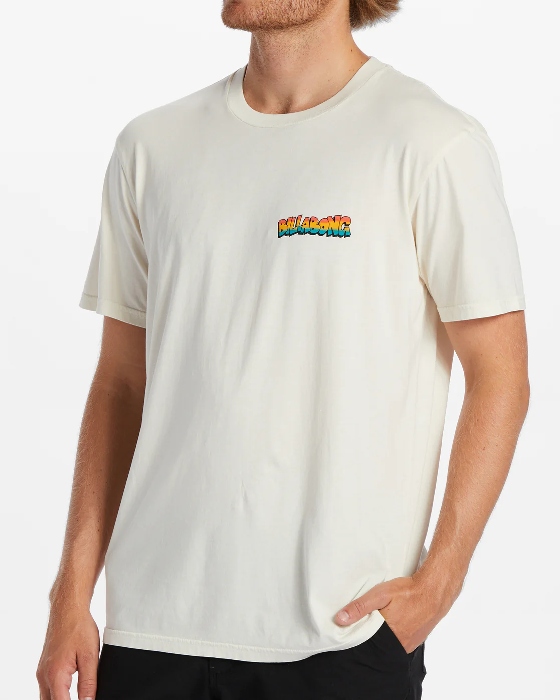 Billabong Jay Bay T-Shirt - Off White -Biliabong Outlet