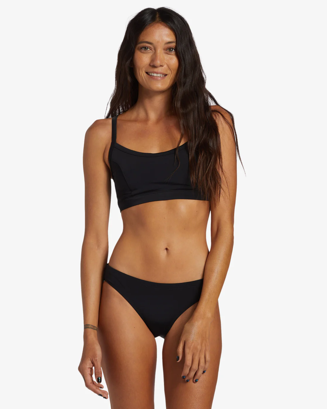 Billabong A/Div Full Pant Bikini Bottom - Black -Biliabong Outlet