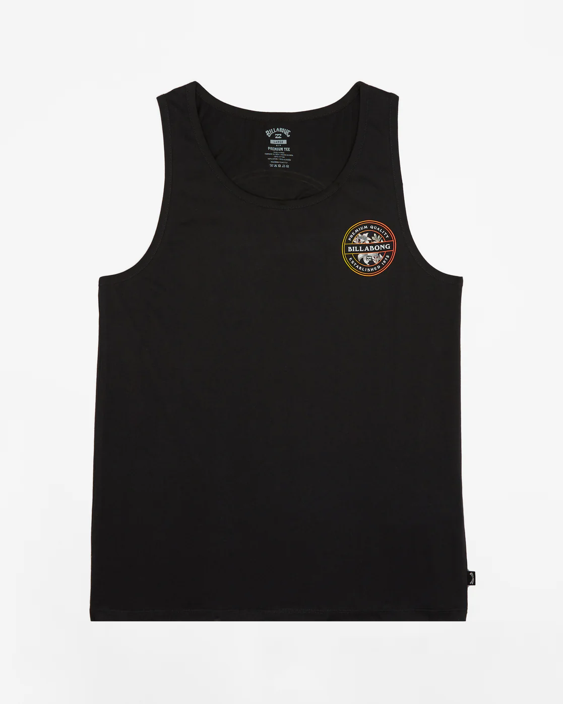 Billabong Rotor Tank - Washed Black -Biliabong Outlet