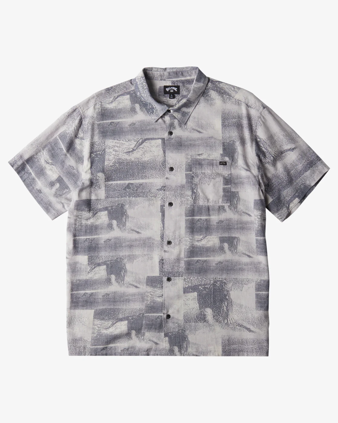 Billabong Filthy Short Sleeve Woven Shirt - Purple Haze -Biliabong Outlet