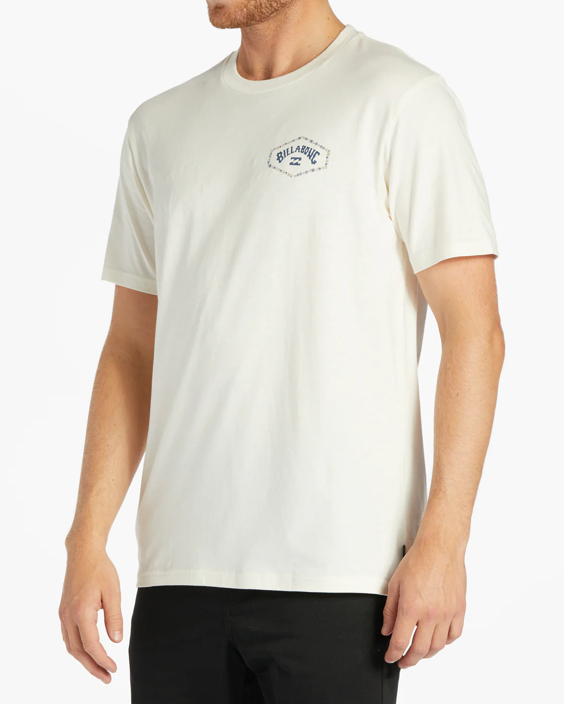 Billabong Exit Arch Short Sleeve T-Shirt - Off White -Biliabong Outlet