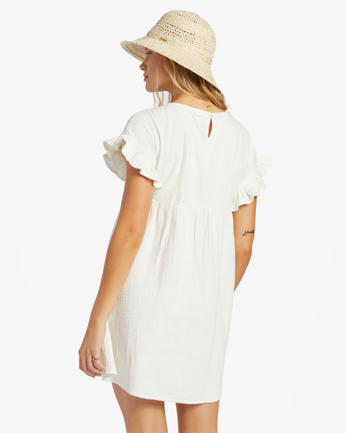 Billabong So Breezy Dress - Salt Crystal -Biliabong Outlet