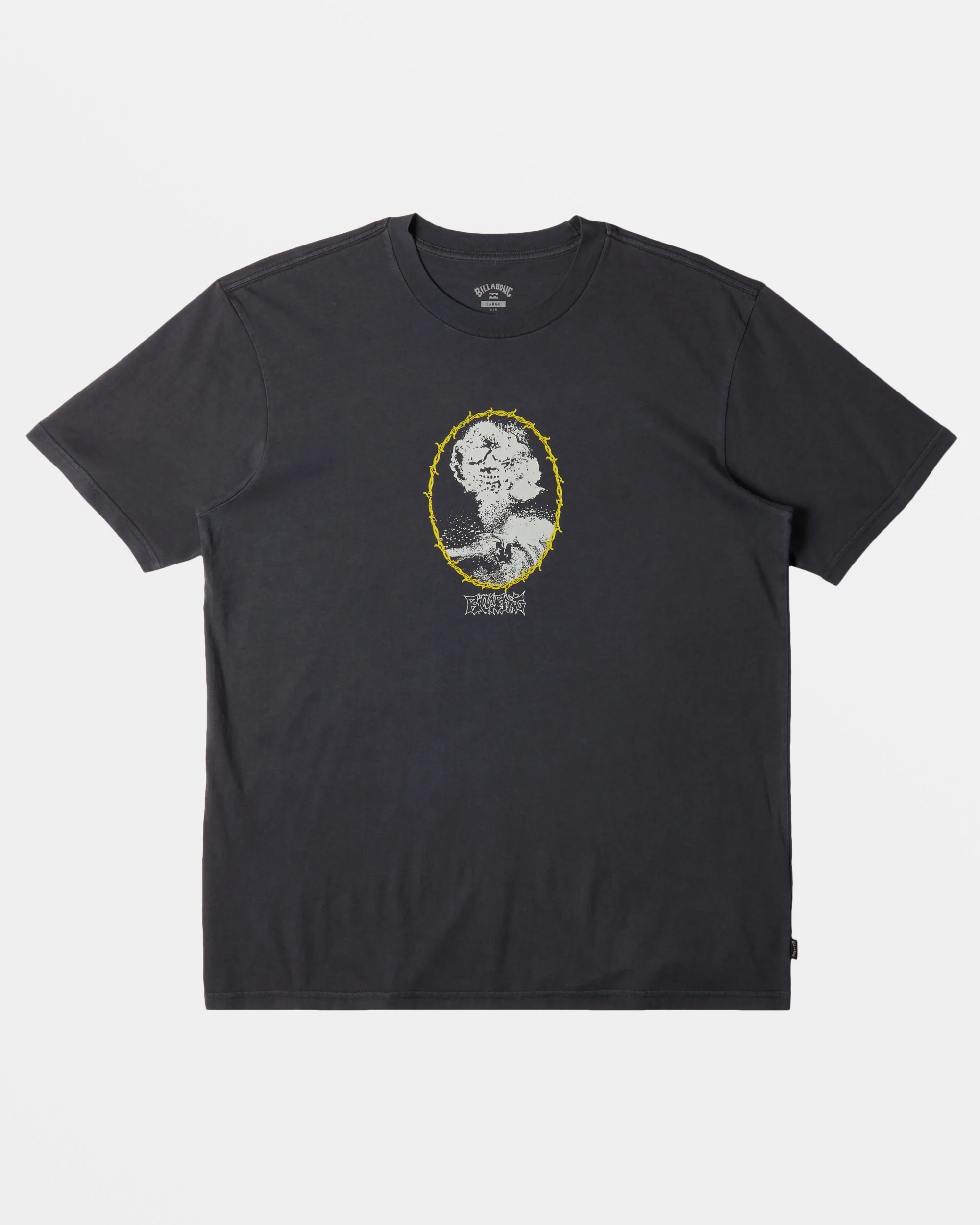 Billabong Slasher OG T-Shirt - Washed Black -Biliabong Outlet