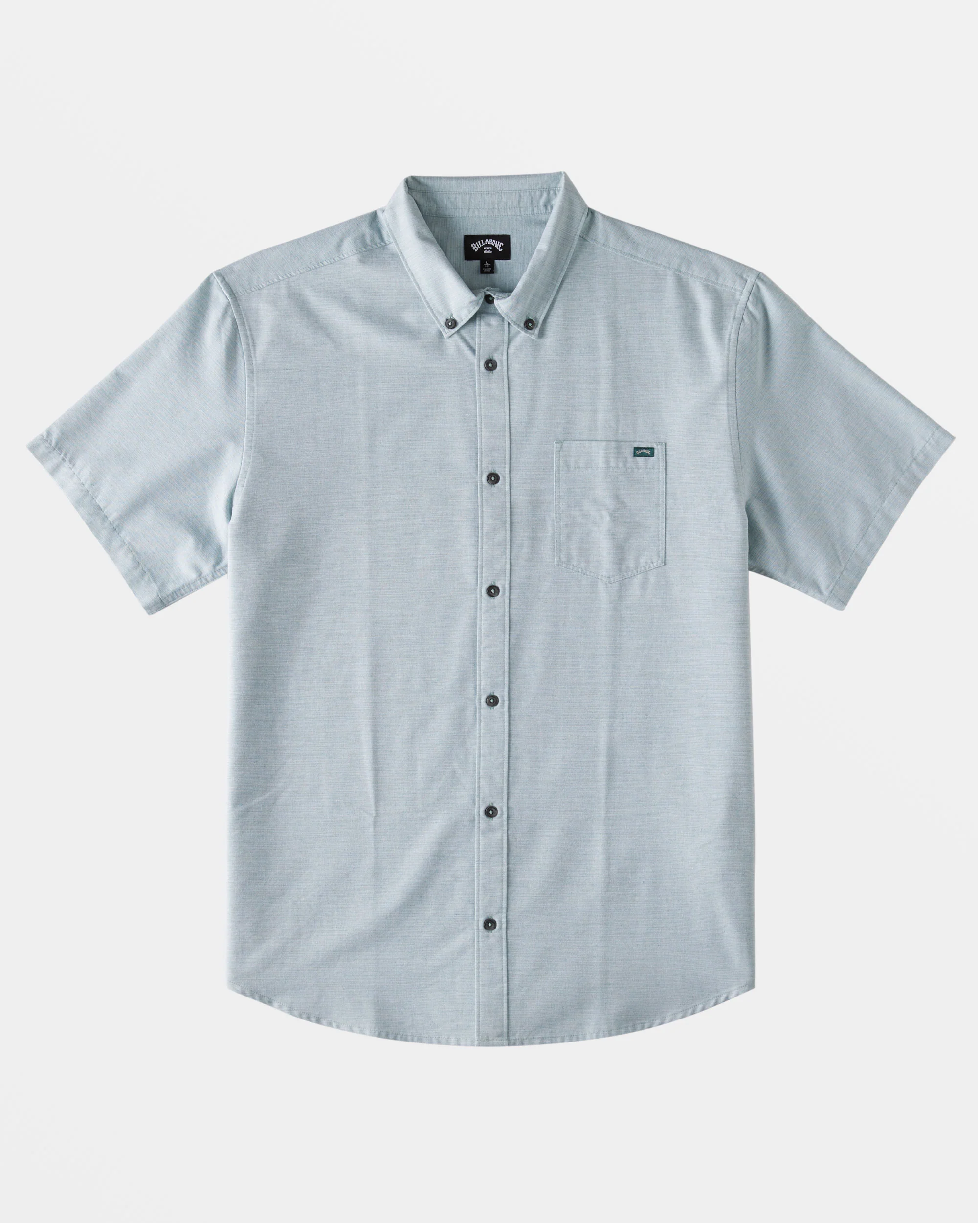 Billabong All Day Short Sleeve Shirt - Jade Stone -Biliabong Outlet