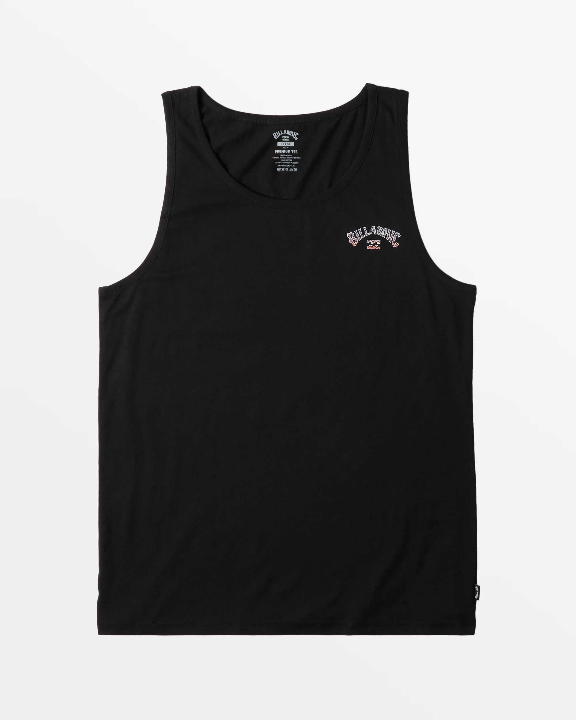 Billabong Arch Fill Tank Top - Black -Biliabong Outlet