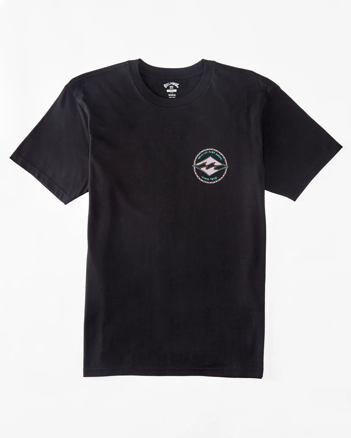 Billabong Rotor Diamond T-Shirt - Black -Biliabong Outlet