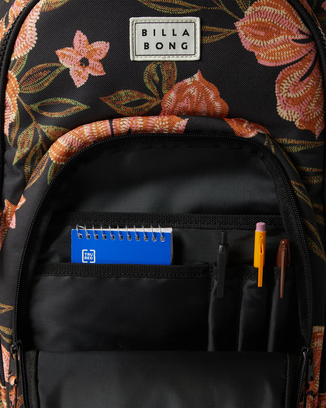 Billabong Roadie Backpack - Black Pebble 2 | Billabong Backpack -Biliabong Outlet