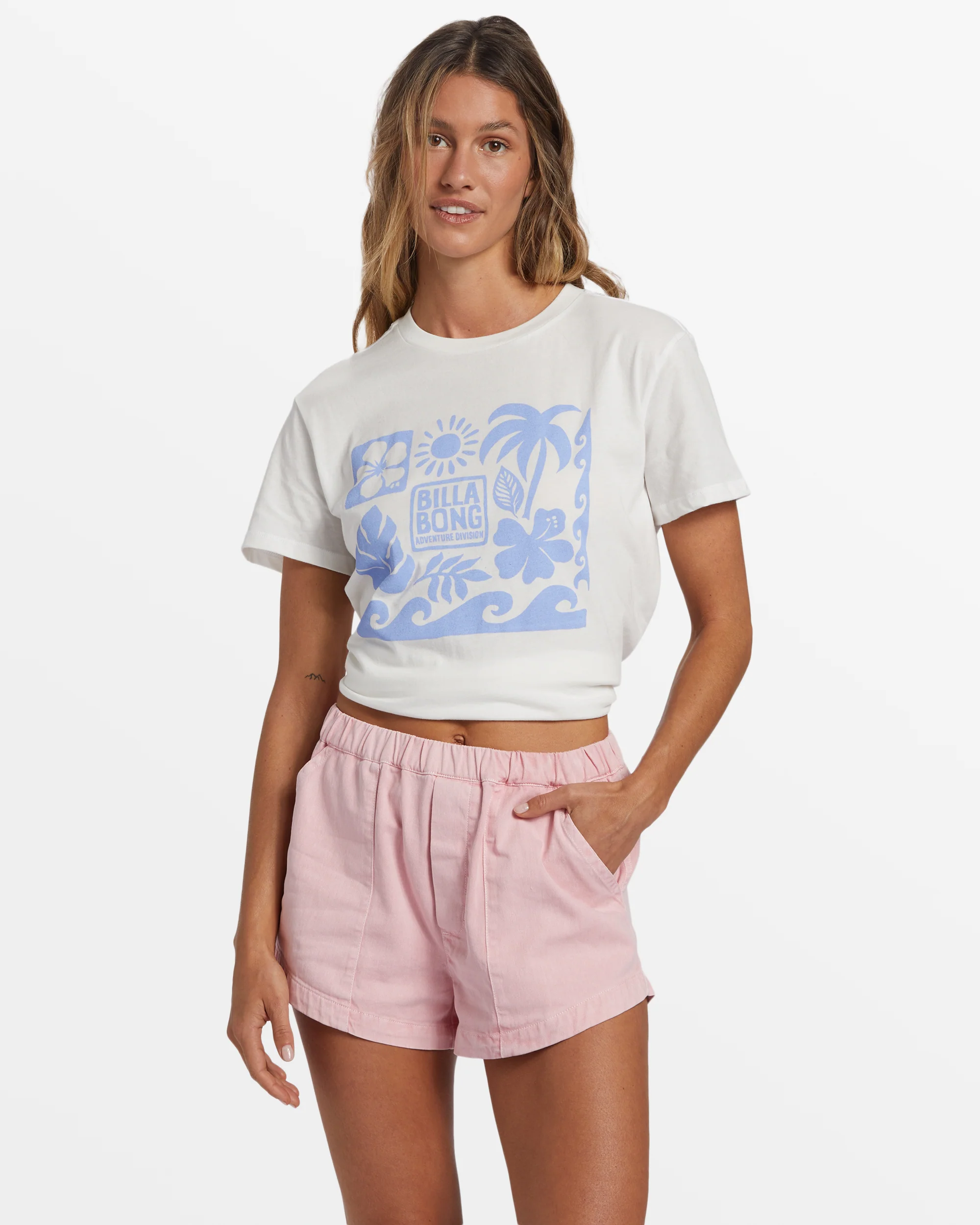 Billabong A/Div Safari Shorts - Ice Pink -Biliabong Outlet