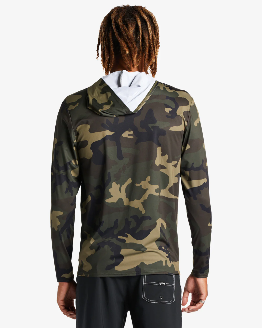 Billabong Arch Mesh Hooded UPF 50 Long Sleeve Rashguard - Surplus -Biliabong Outlet