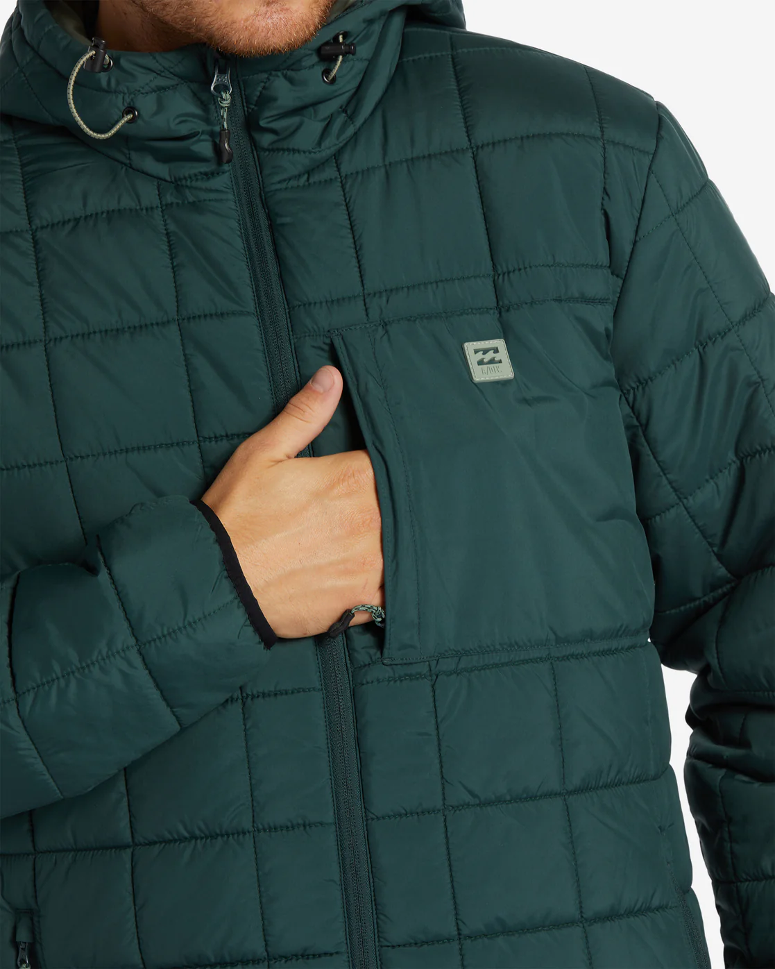 Billabong A/Div Journey Puffer Jacket - Dark Forest -Biliabong Outlet