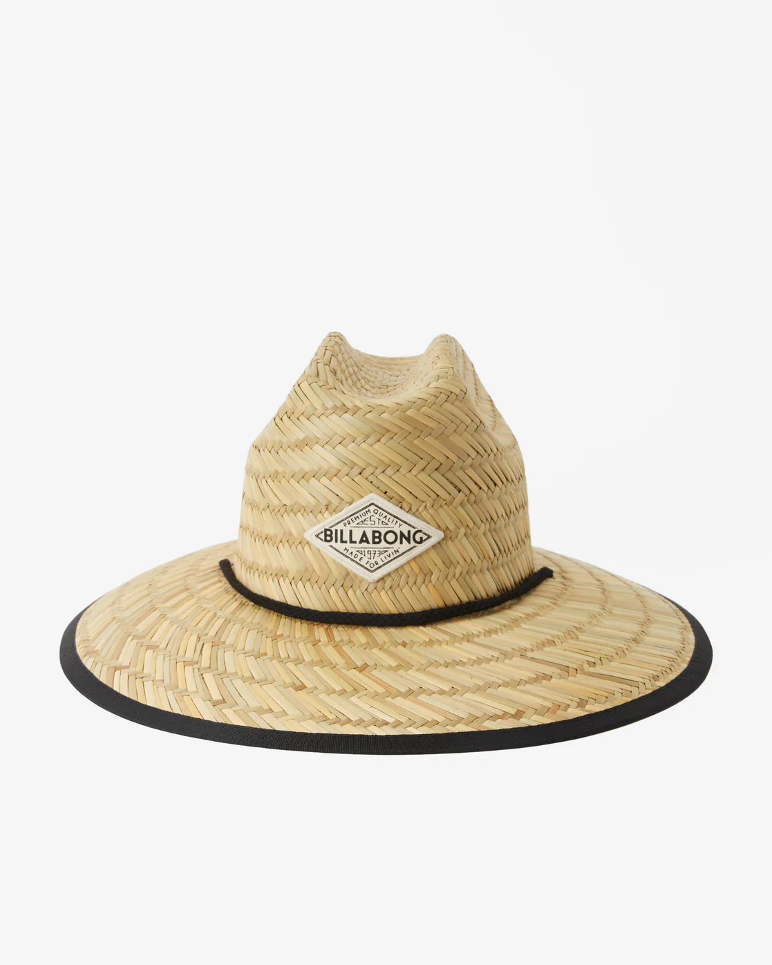 Billabong Tipton Straw Lifeguard Hat - Black Sands -Biliabong Outlet