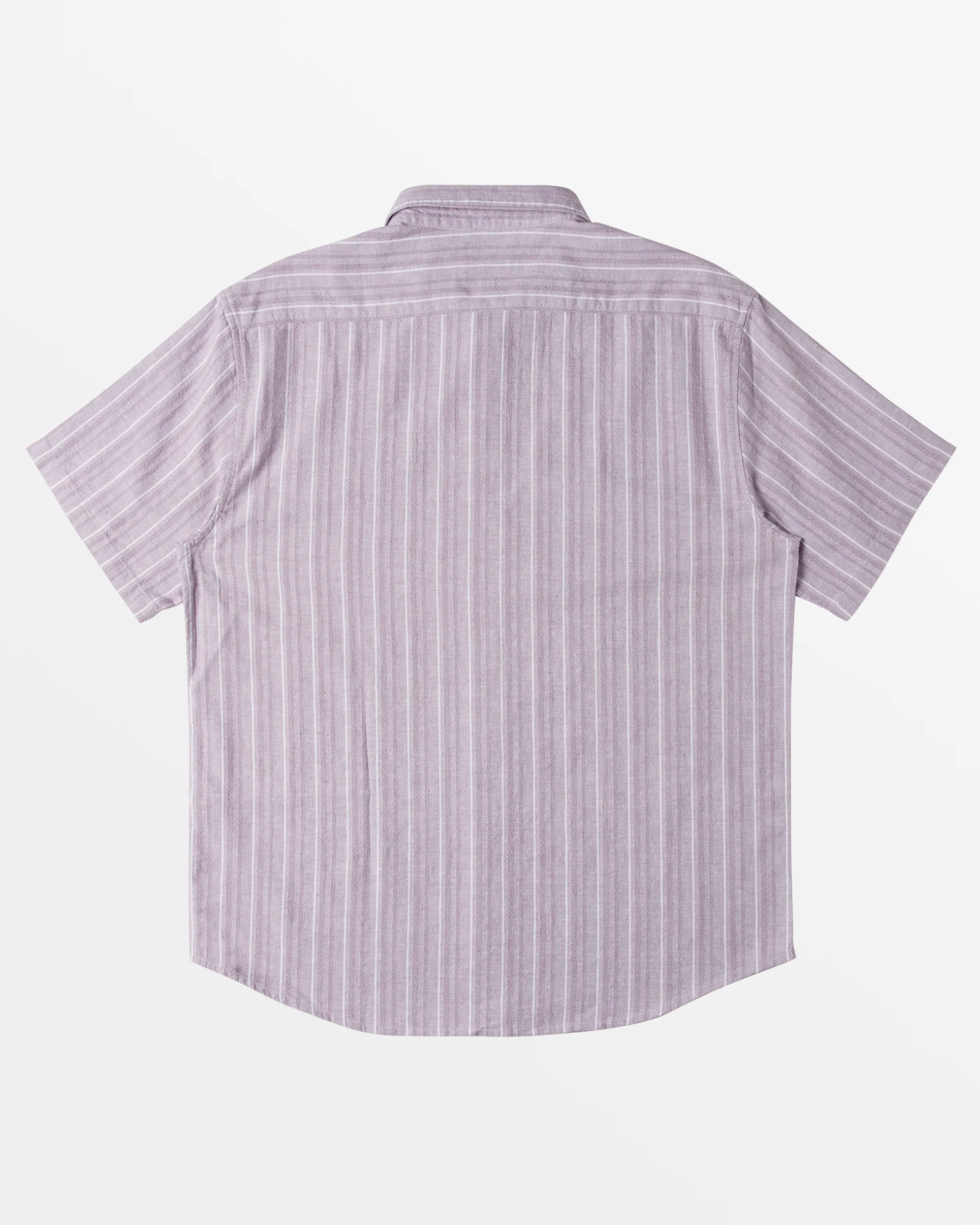 Billabong All Day Stripe Short Sleeve Woven Shirt - Grey Violet -Biliabong Outlet