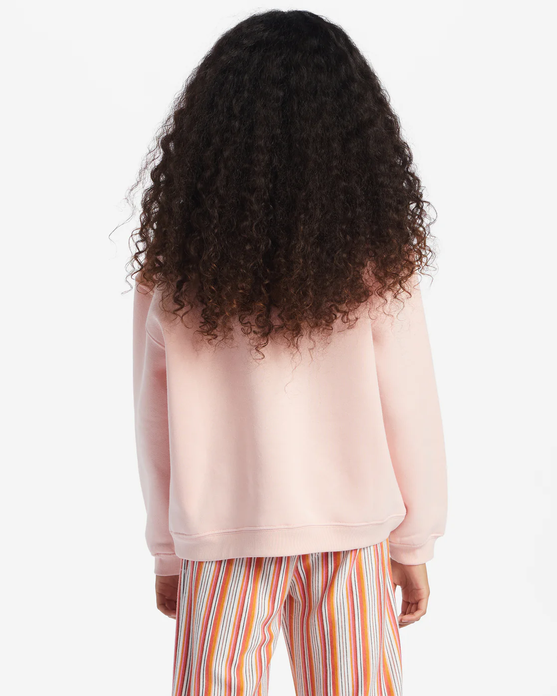 Billabong Girls Love Is All Sweatshirt - Soft Blush -Biliabong Outlet