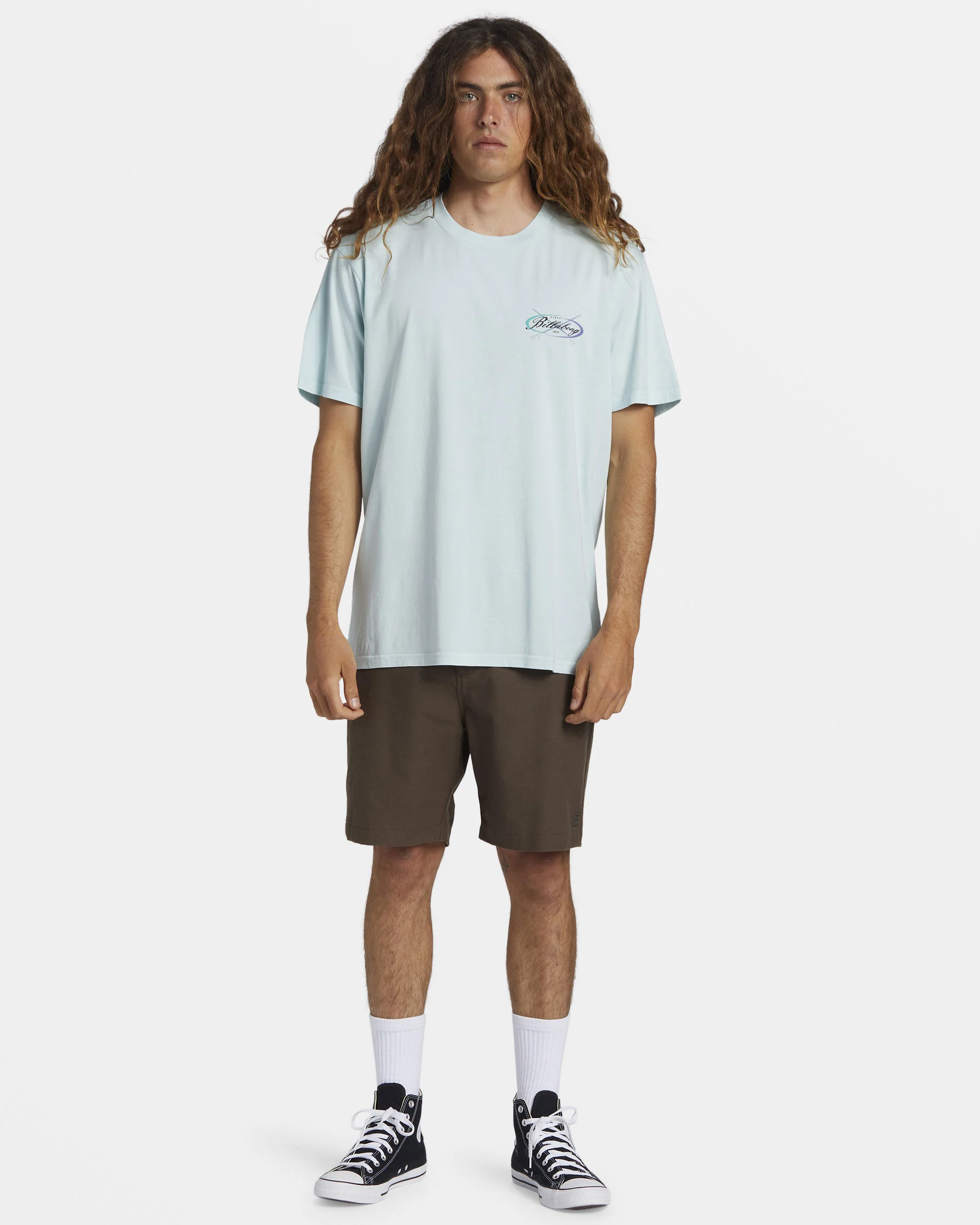 Billabong Crossboards T-Shirt - Coastal -Biliabong Outlet