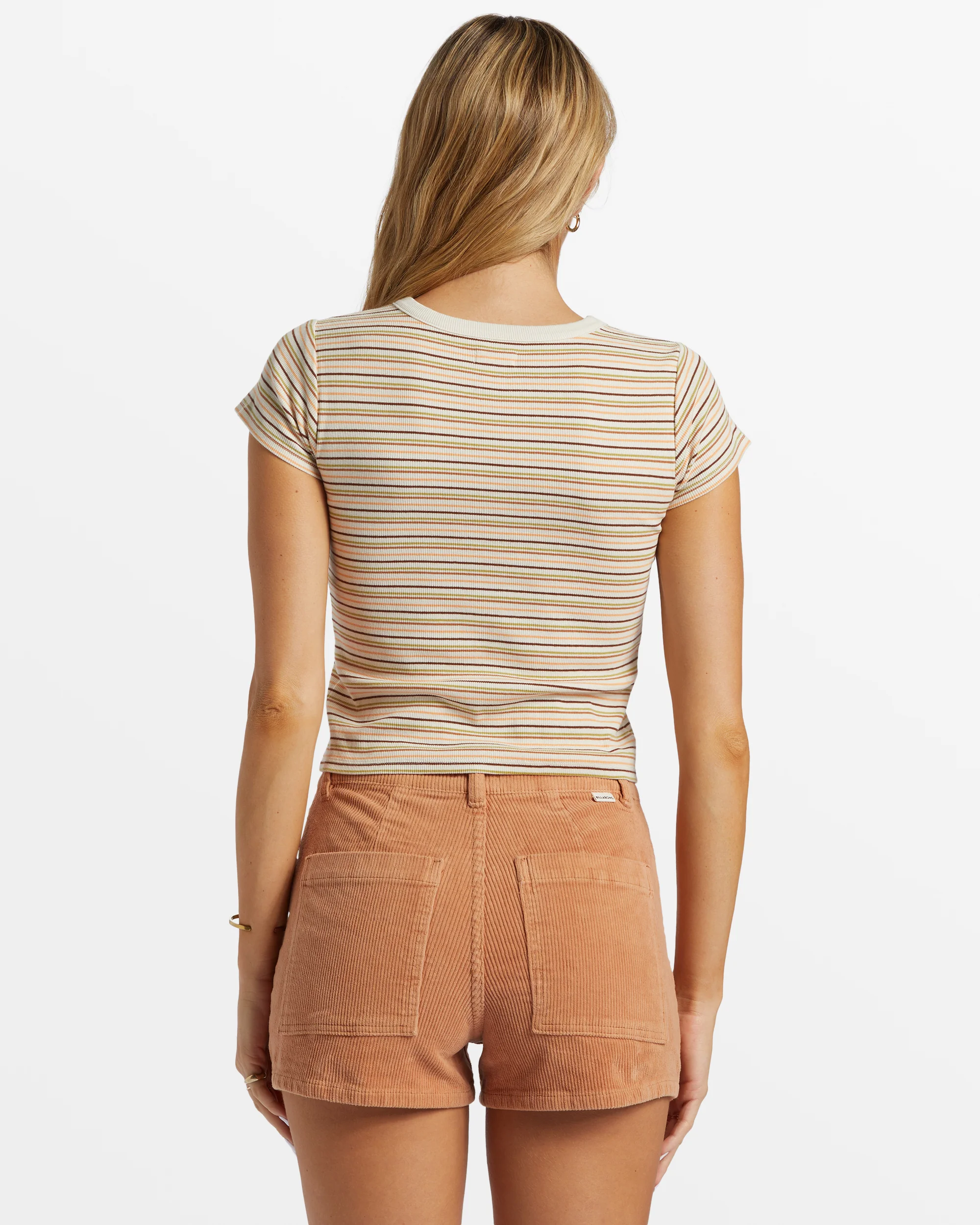 Billabong Feelin It T-Shirt - Salt Crystal -Biliabong Outlet