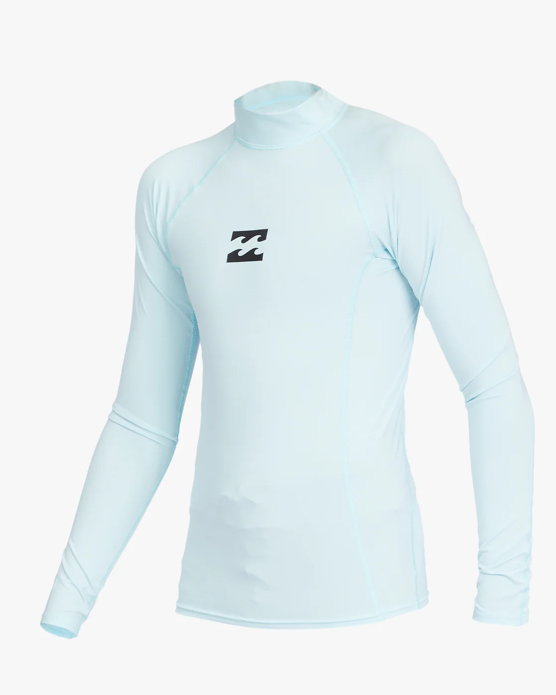 Billabong Boys All Day Wave Performance Fit Long Sleeve Rashguard - Coastal -Biliabong Outlet