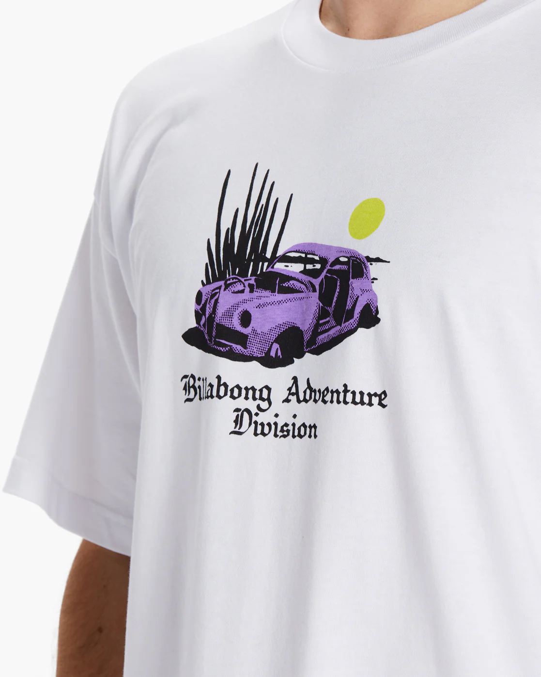 Billabong Wreck T-Shirt - White -Biliabong Outlet