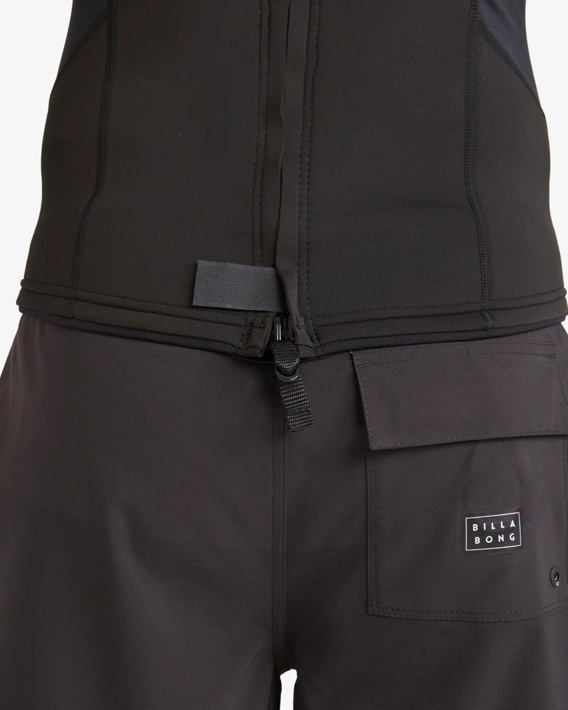 Billabong 1mm Absolute Poly Lite Wetsuit Jacket - Black -Biliabong Outlet