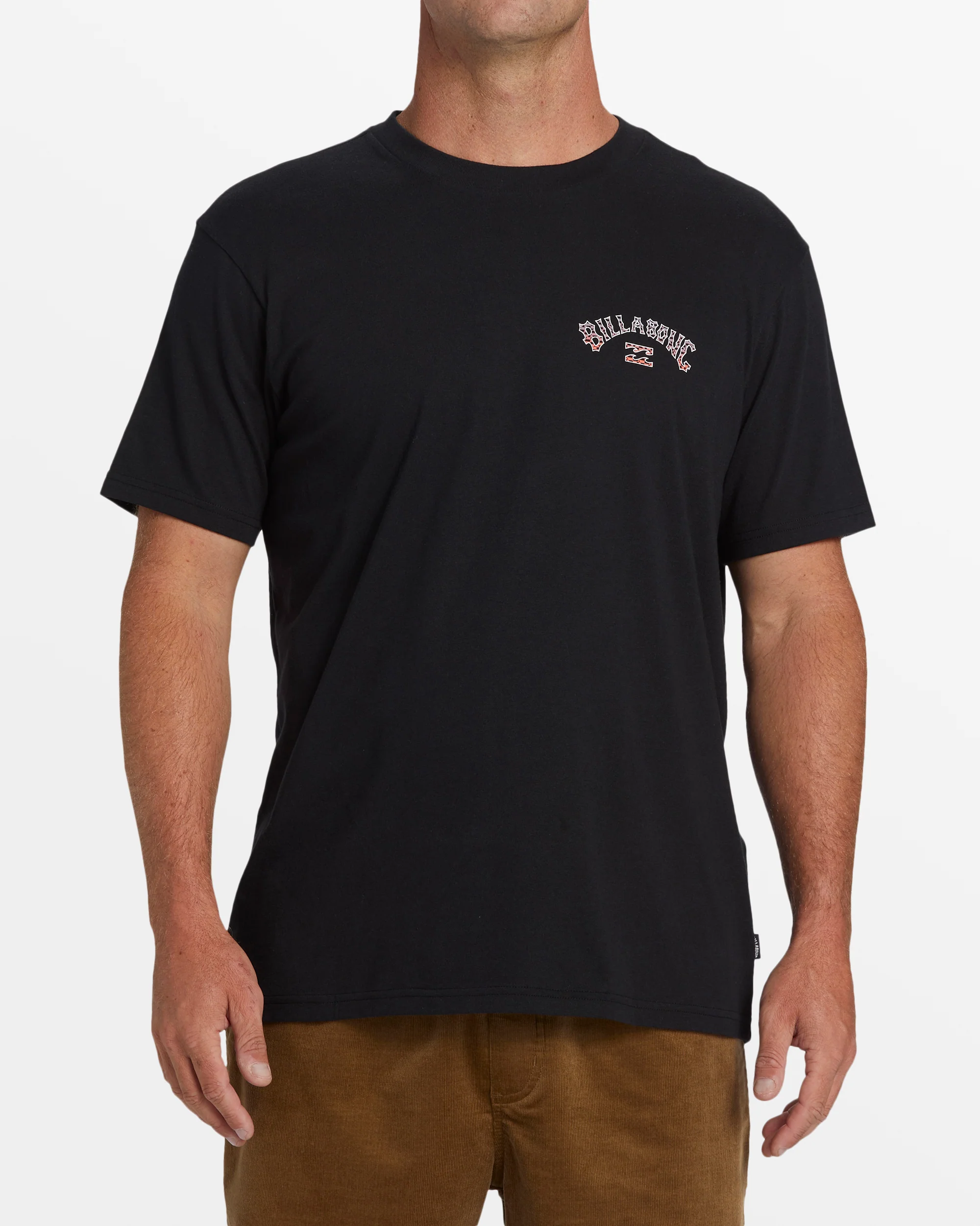 Billabong Arch Fill T-Shirt - Black -Biliabong Outlet