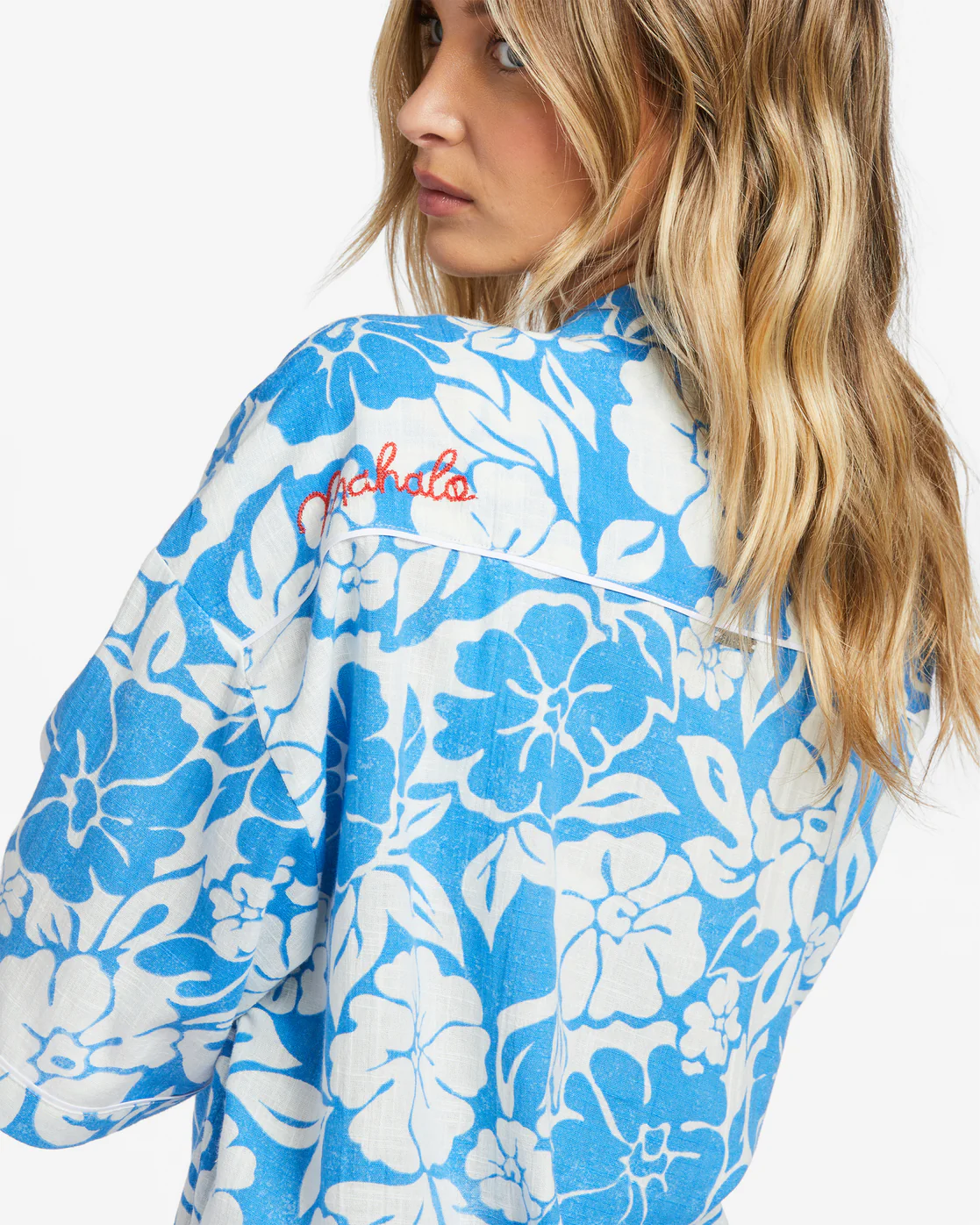 Billabong All Good Short Sleeve Shirt - Seaside -Biliabong Outlet