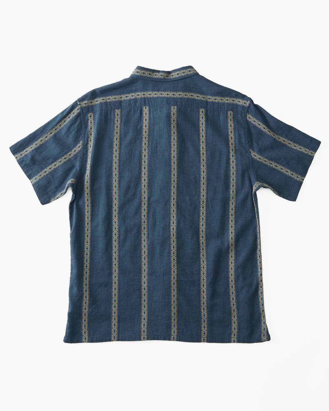 Billabong Sundays Jacquard Short Sleeve Shirt - Navy -Biliabong Outlet