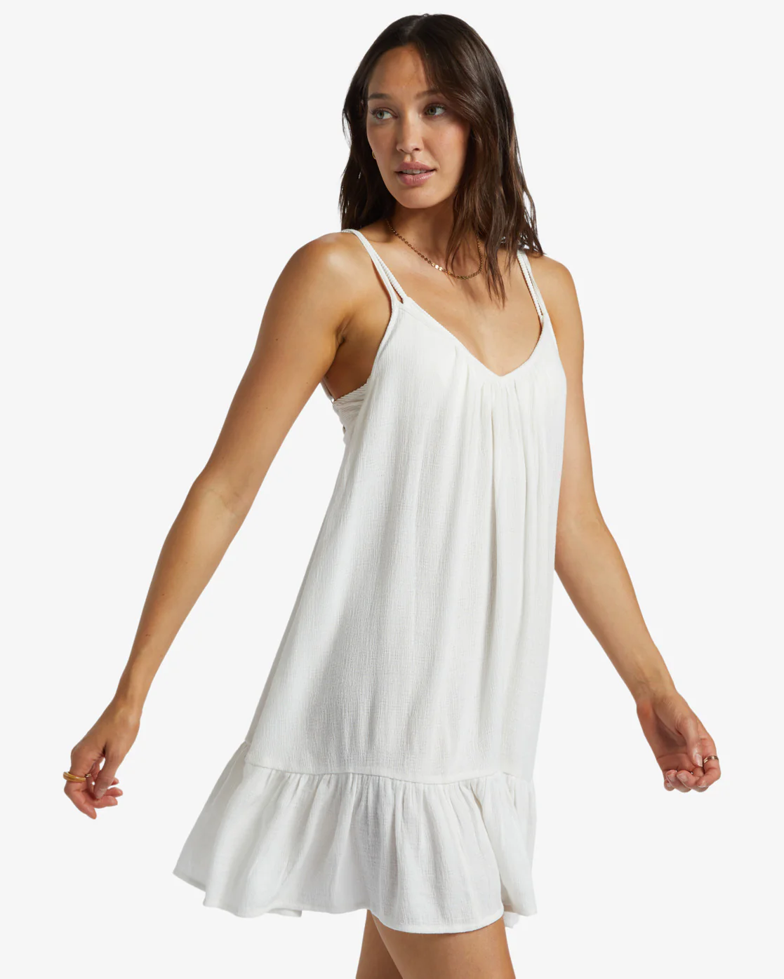 Billabong Beach Vibes Beach Cover-Up - Salt Crystal -Biliabong Outlet