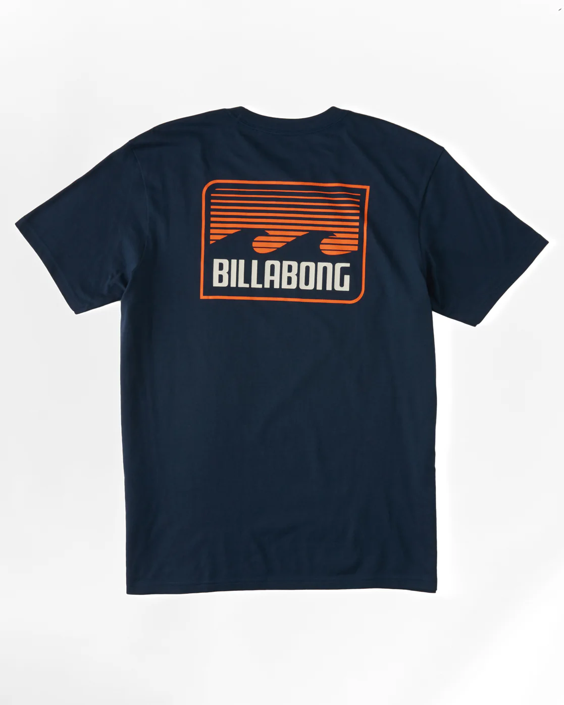 Billabong Walled Short Sleeve T-Shirt - Dark Blue -Biliabong Outlet