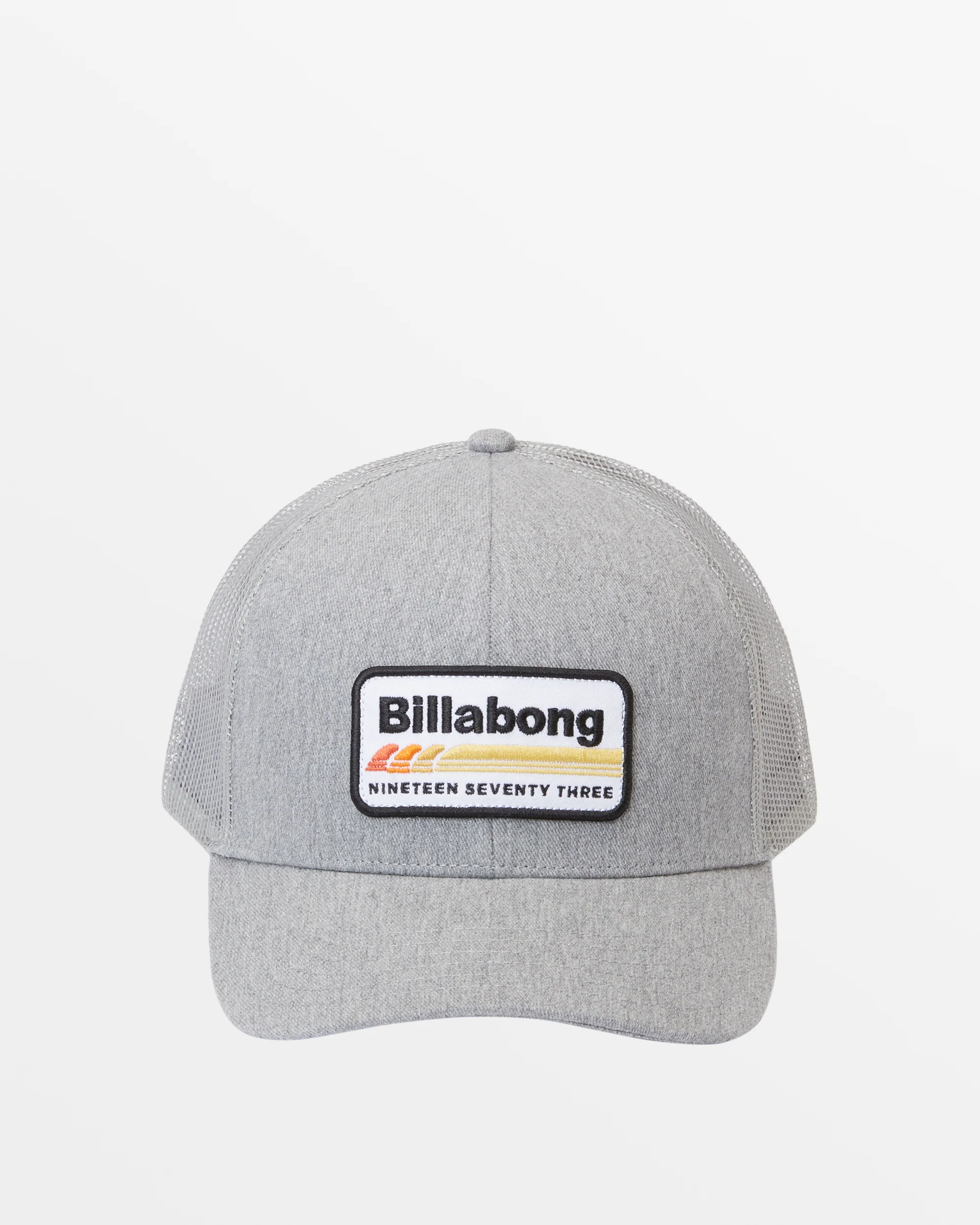 Billabong Boy's Walled Trucker Hat - Grey Htr -Biliabong Outlet