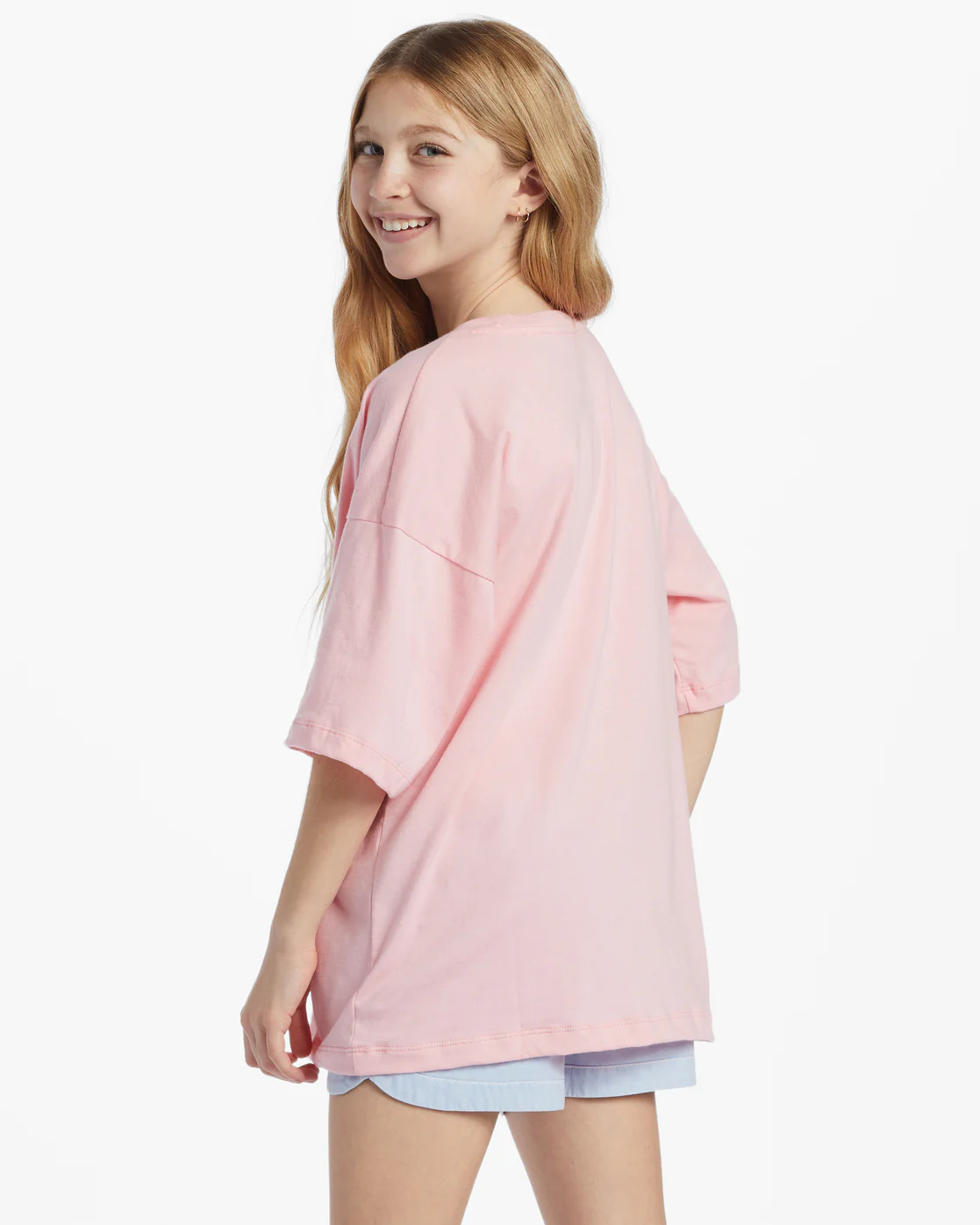 Billabong Girls Flower Power T-Shirt - Light Sorbet -Biliabong Outlet