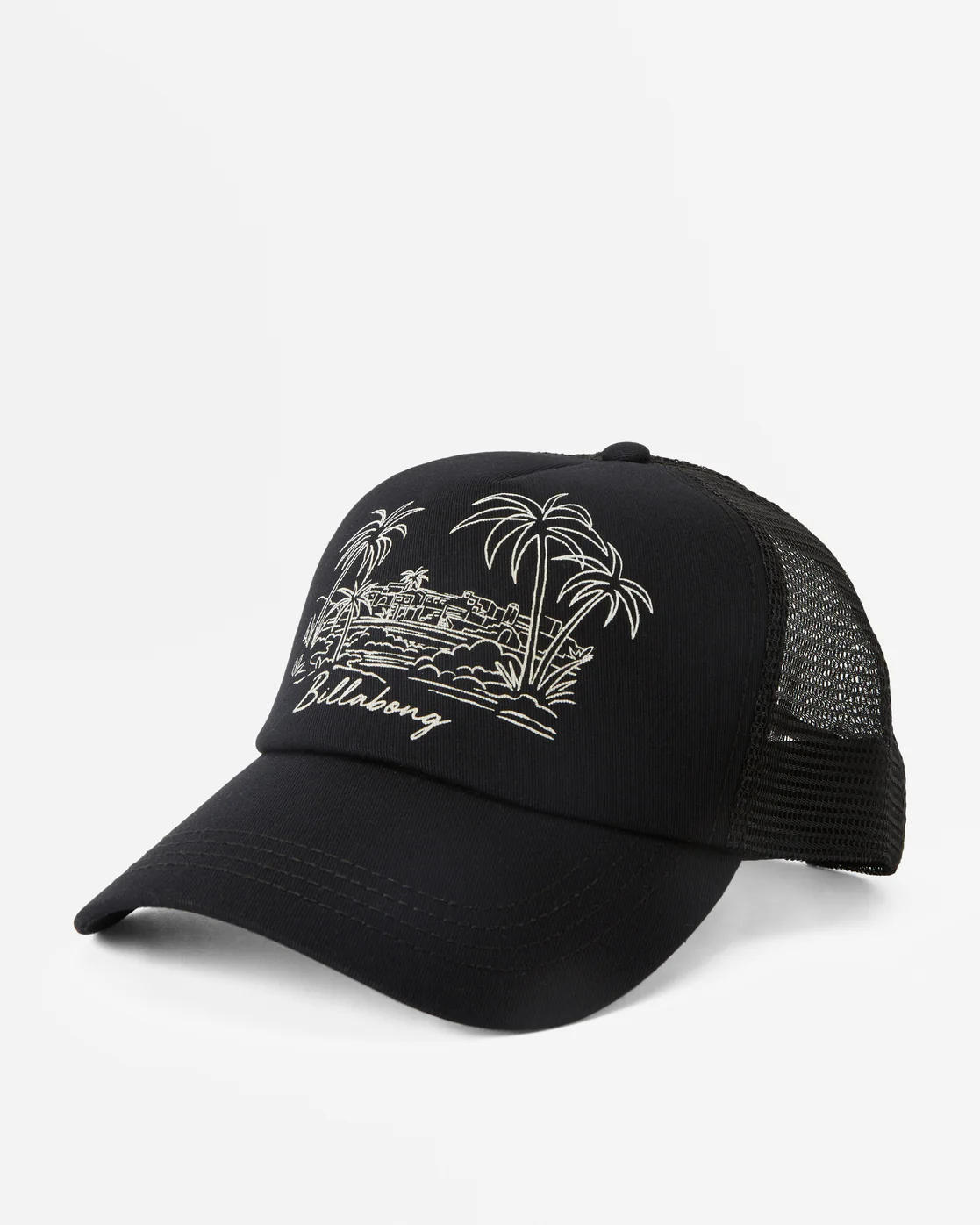Billabong Aloha Forever Trucker Hat - Black Sands 1 -Biliabong Outlet