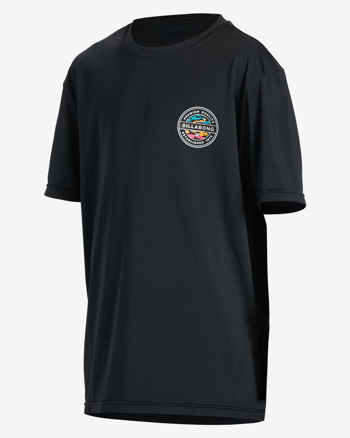 Billabong Boys (2-7) Rotor Kids Short Sleeve UPF 50 Surf T-Shirt - Black -Biliabong Outlet