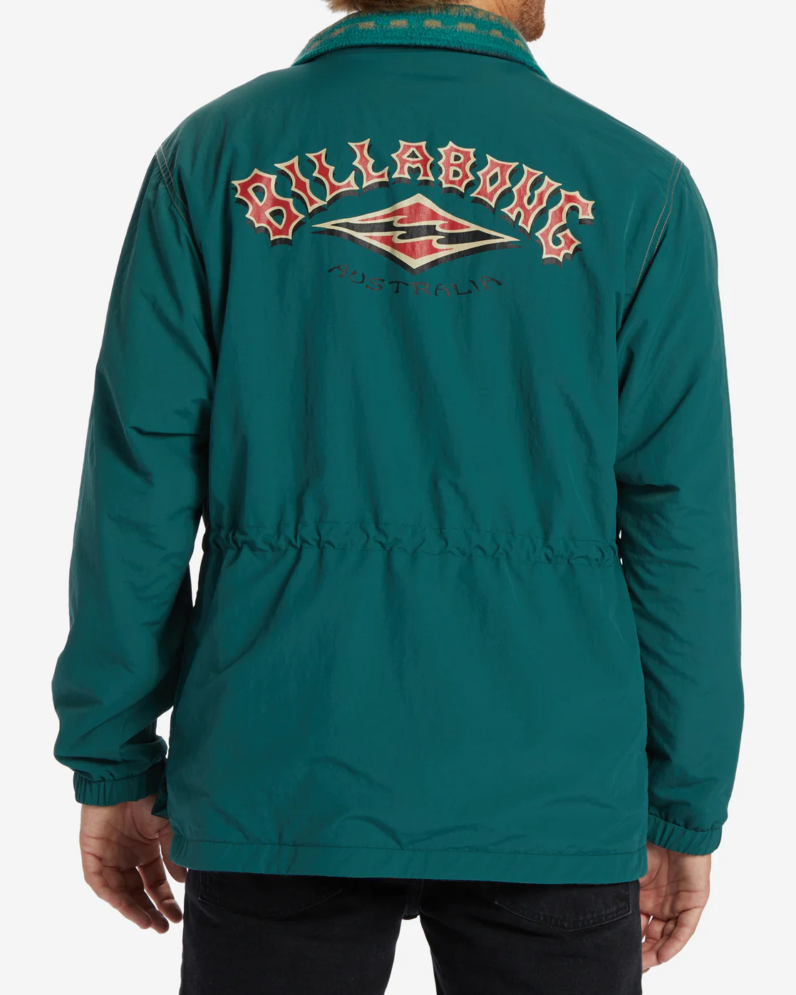 Billabong Gnaraloo Reversible Jacket - Deep Teal -Biliabong Outlet