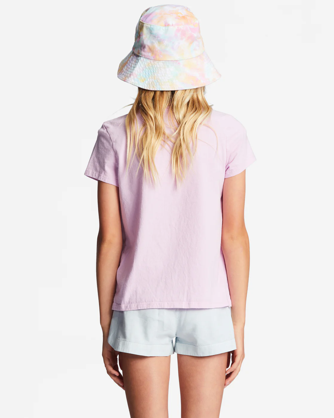Billabong Girls 4-16 So Stoked Oversized T-Shirt - Light Lilac -Biliabong Outlet