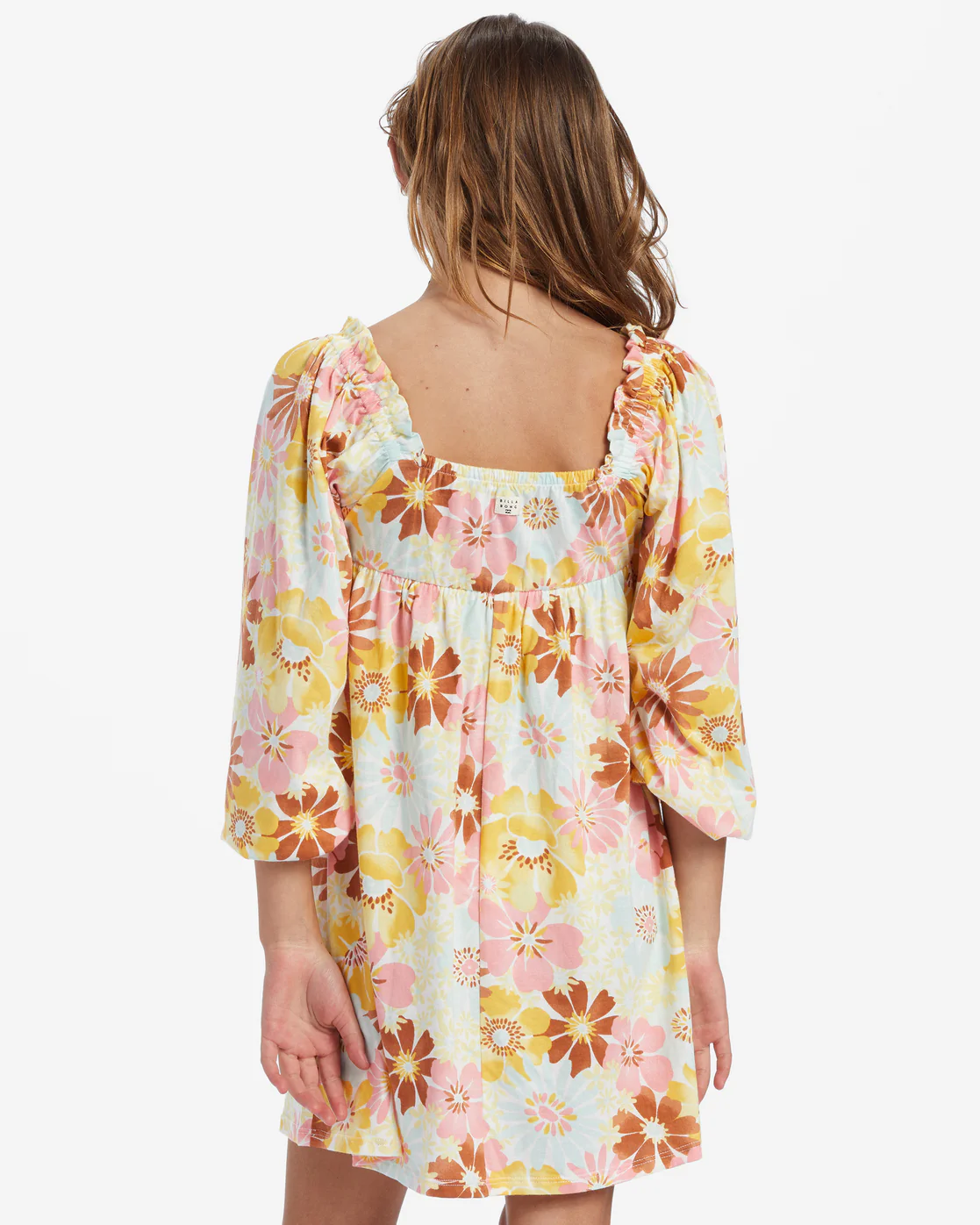 Billabong Girls Blossom Dress - Flamingo -Biliabong Outlet