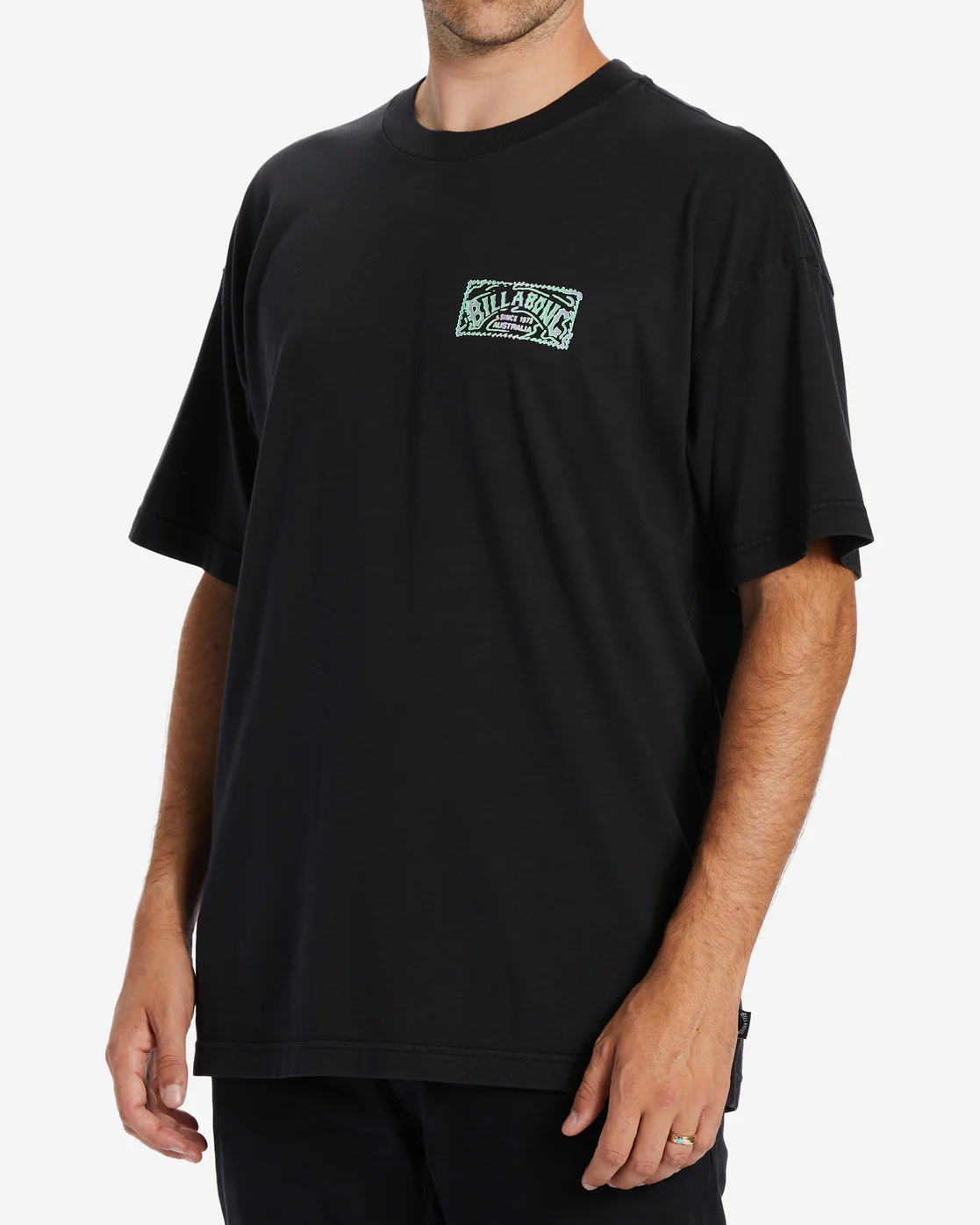 Billabong Arch Wave T-Shirt - Black -Biliabong Outlet