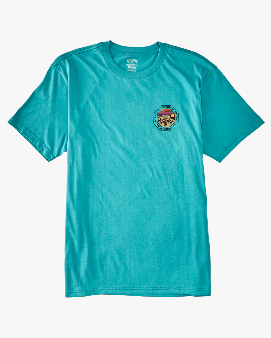 Billabong Rockies T-Shirt - Seagreen -Biliabong Outlet