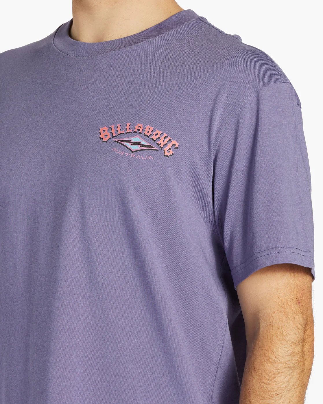 Billabong A/Div Arch Short Sleeve T-Shirt - Dusty Grape -Biliabong Outlet