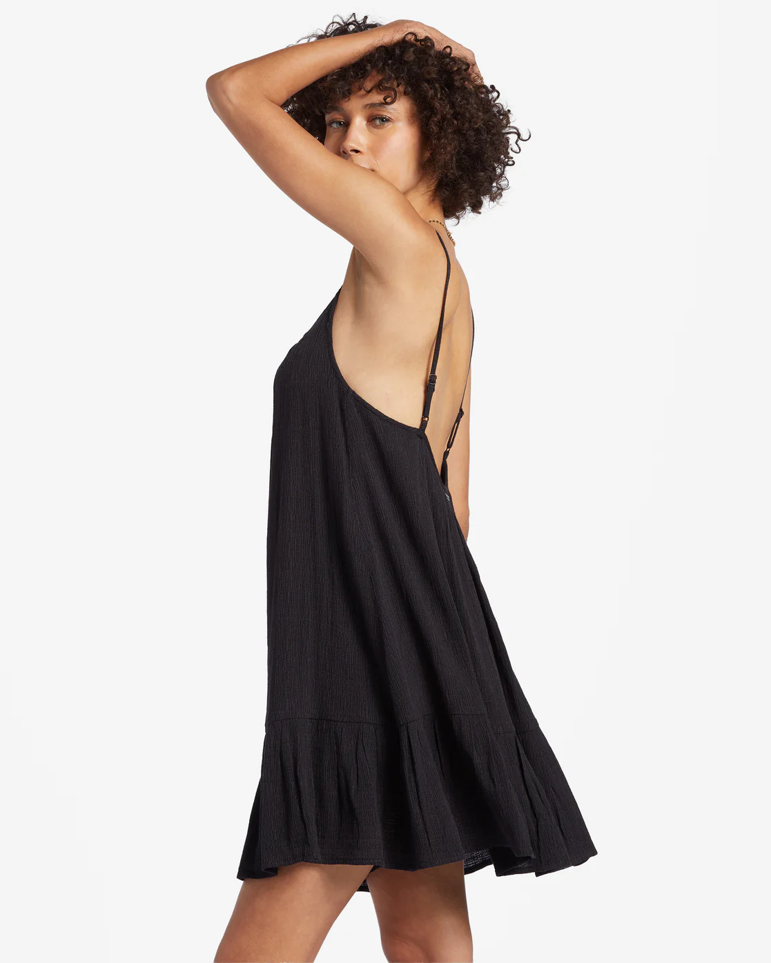 Billabong Beach Vibes Beach Cover-Up - Black Pebble -Biliabong Outlet