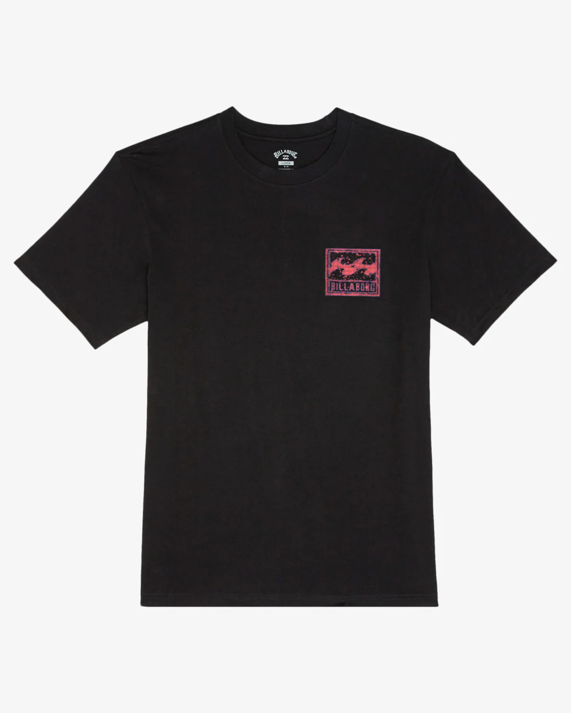 Billabong Crayon Wave Short Sleeve T-Shirt - Black -Biliabong Outlet