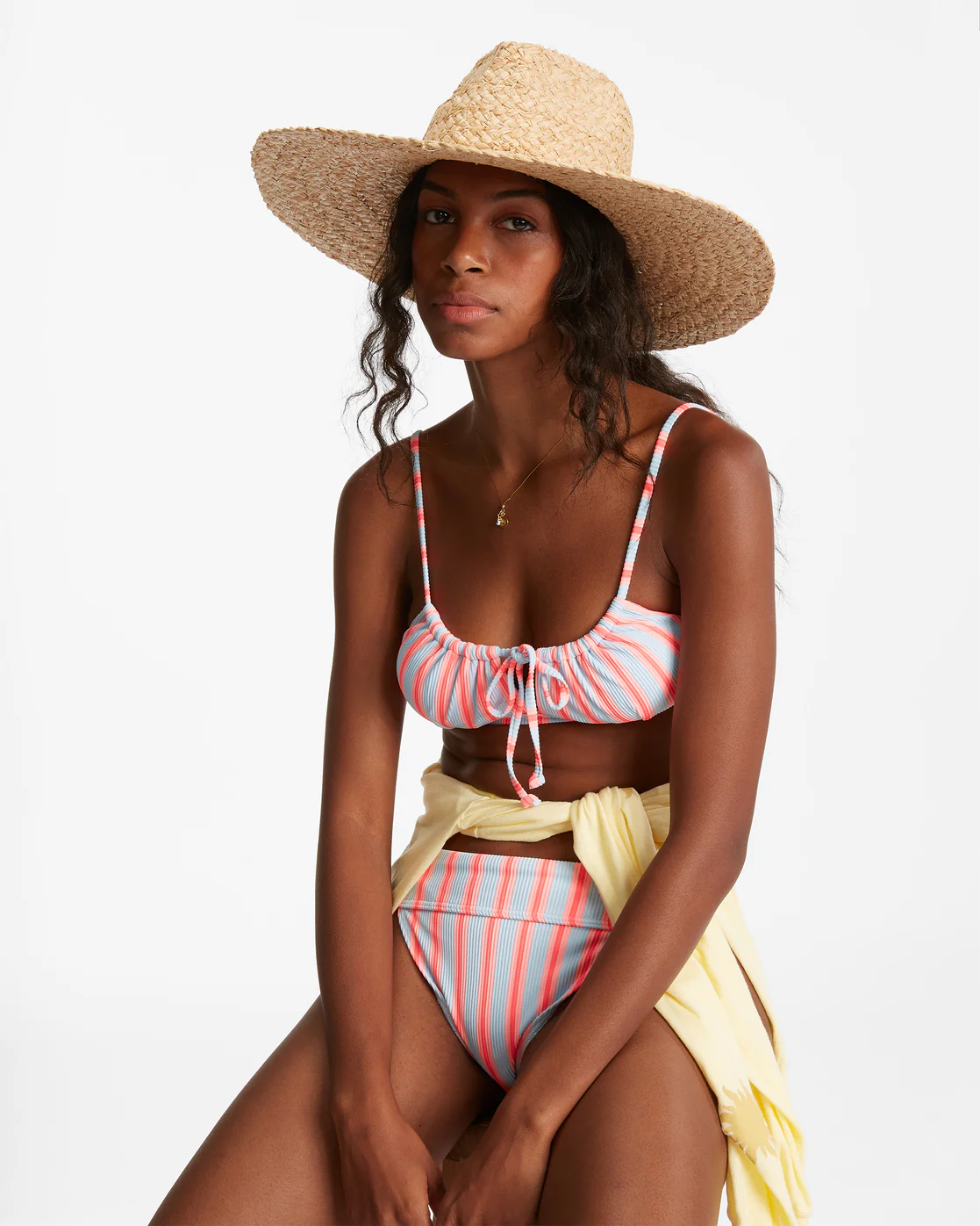 Billabong Sea Mist Straw Hat - Natural -Biliabong Outlet