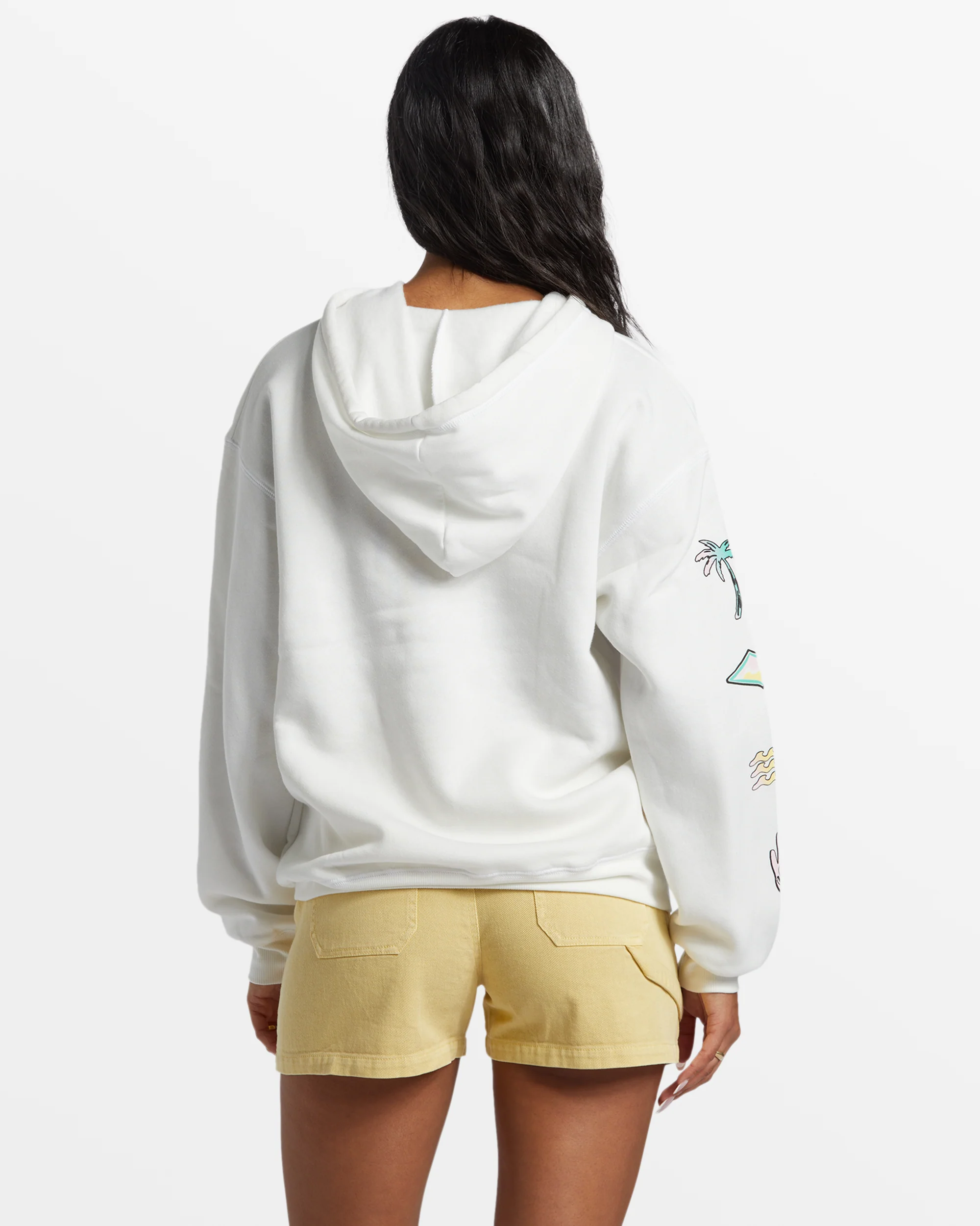 Billabong Keep Shining Hoodie - Salt Crystal -Biliabong Outlet