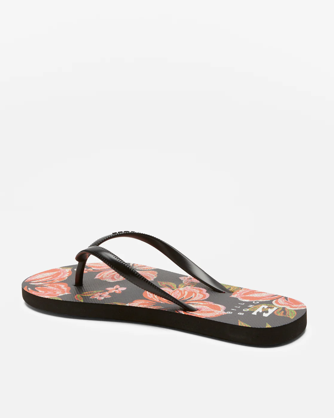 Billabong Dama Rubber Flip Flop Sandals - Black Pebble 2 -Biliabong Outlet