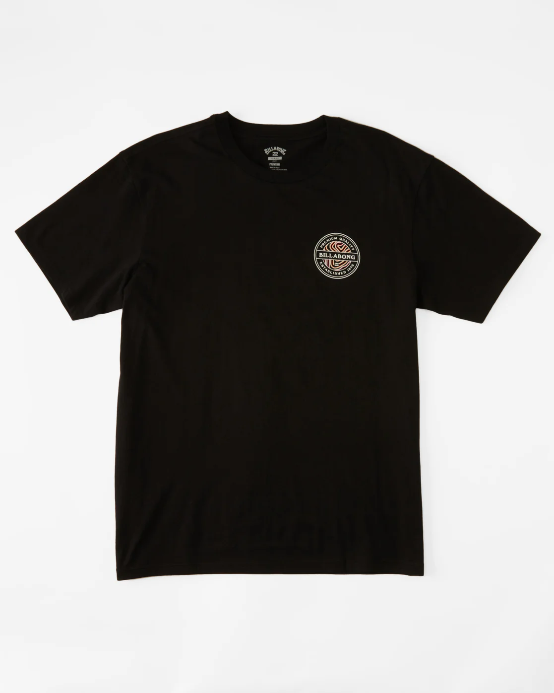 Billabong Rotor Short Sleeve T-Shirt - Black -Biliabong Outlet