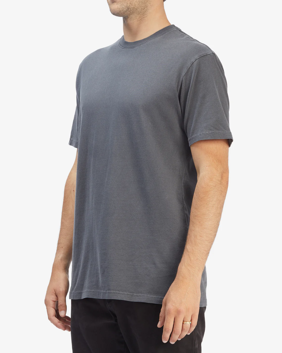 Billabong Essential Wave Washed Short Sleeve T-Shirt - Charcoal -Biliabong Outlet