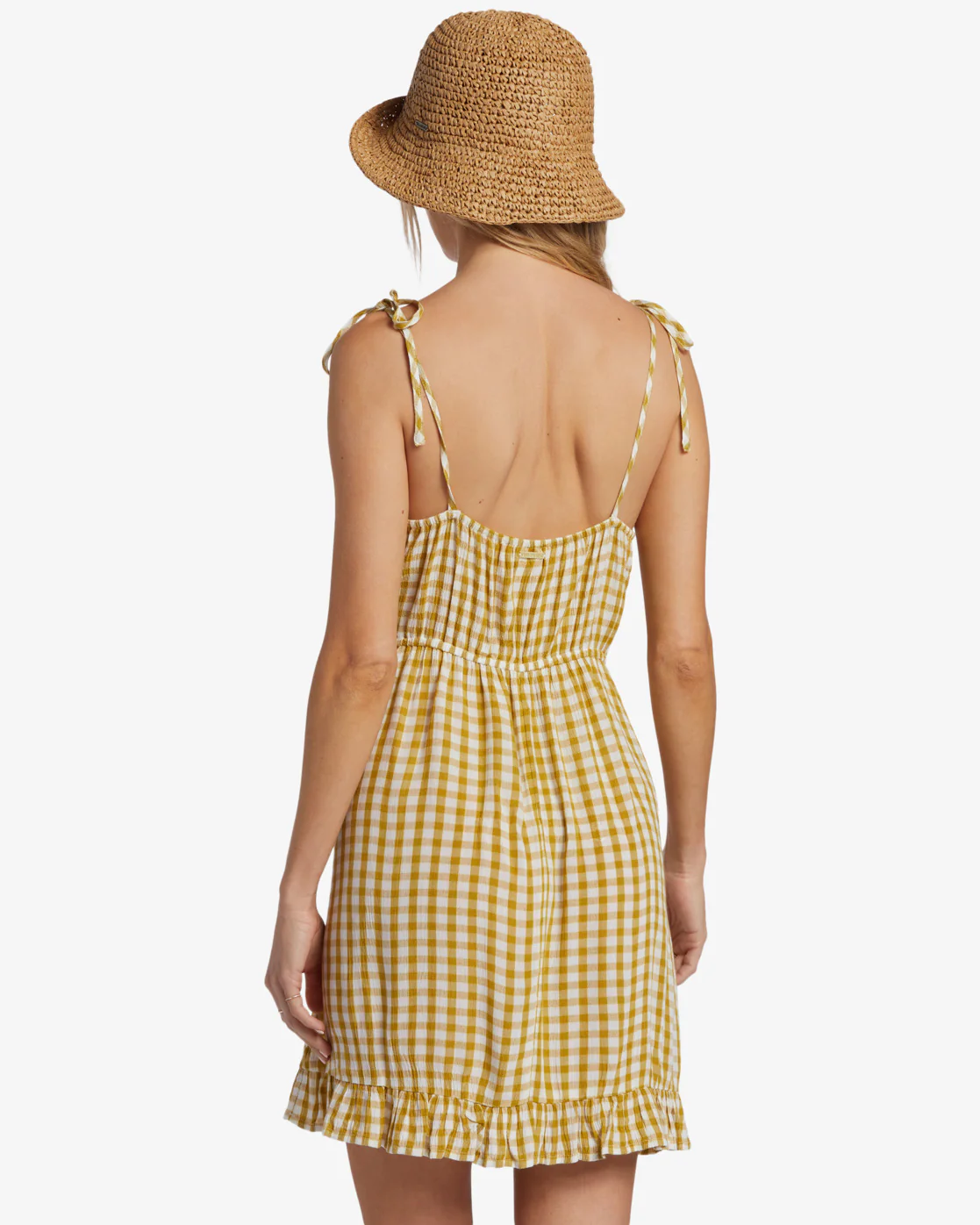 Billabong Heart Breaker Strappy Dress - Green Envy -Biliabong Outlet